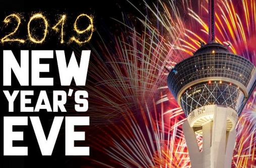 Встреча Нового Года в отеле Stratosphere Casino, Hotel & Tower 31 декабря 2018 года